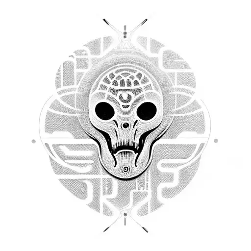 Cybersigilisim Sleeve Alien Flow