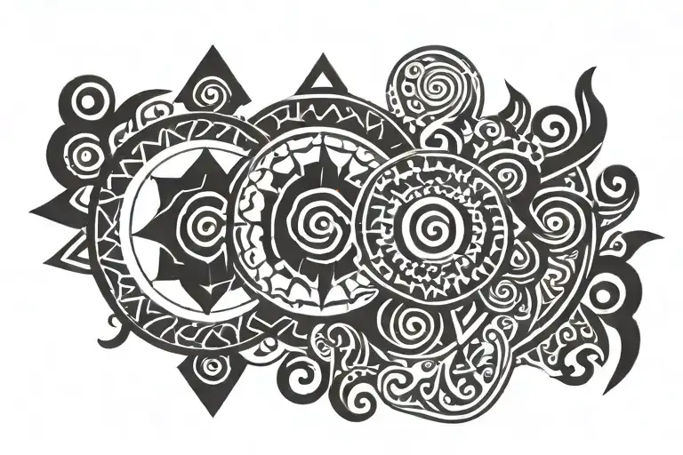 Karma Symbol Arm Band