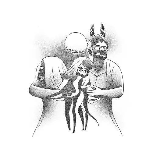 Family 4 Kids And Wife Sports Translvania