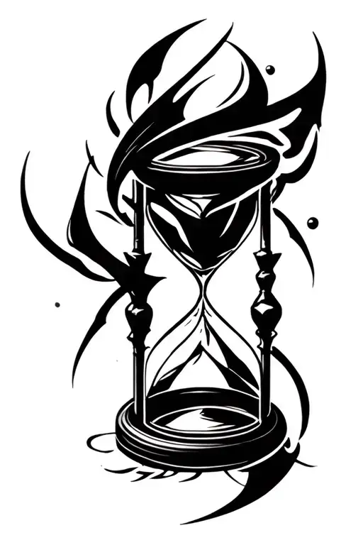 Tribal Hourglass