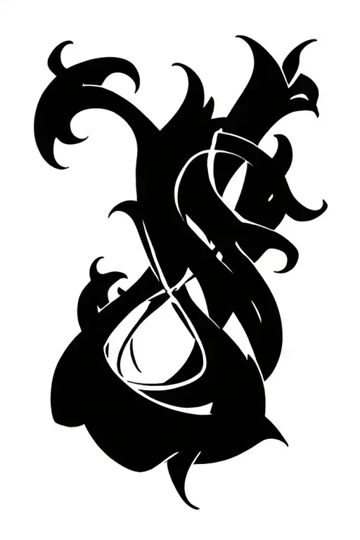 Celtic Hourglass Intertwined