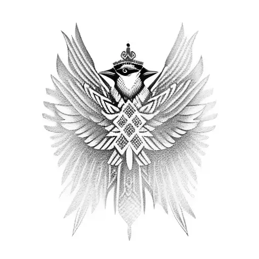 Red Winged Black Bird Siberian Princess