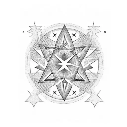 Hawaiian With North Star