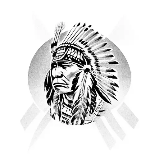 Native American Style Tribal Sleeve