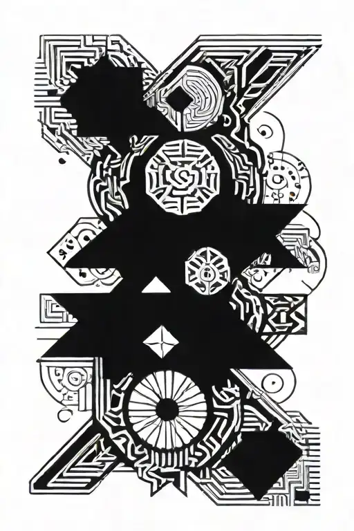 Black Lines On Forearm