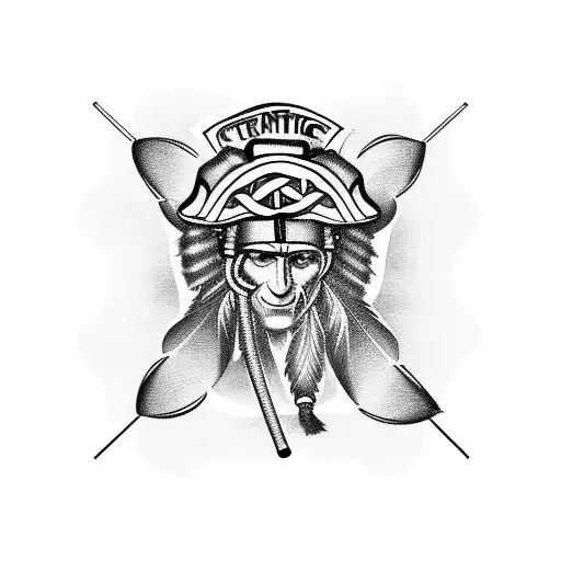 Celtic Firefighter Mohawk Indian