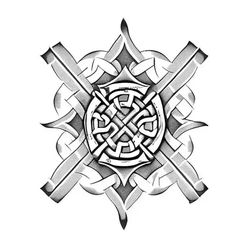 Celtic Firefighter Mohawk Indian