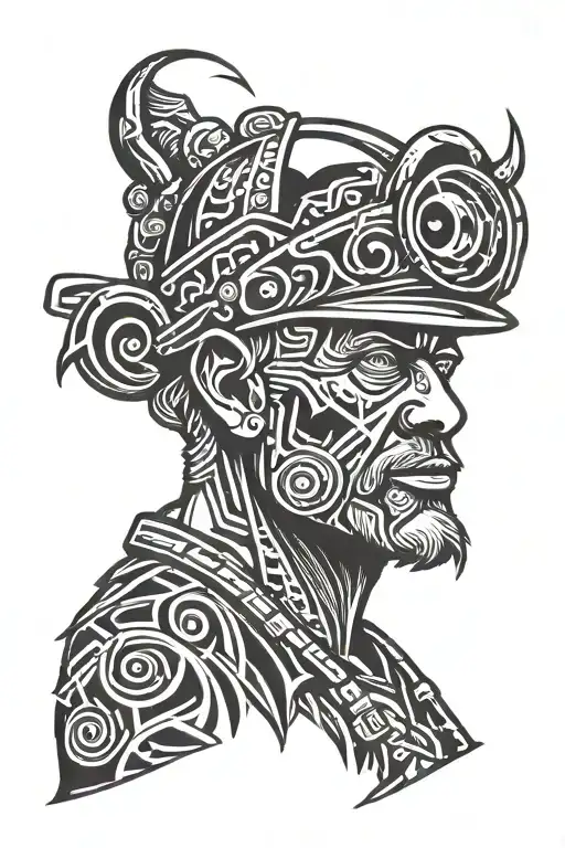 Miner Worker Gothic Style