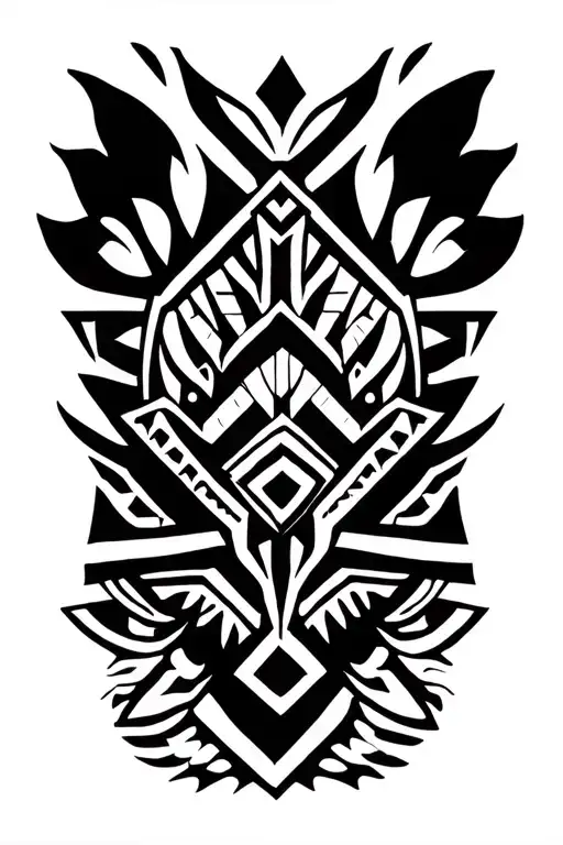 California Tribal Aztec Forearm