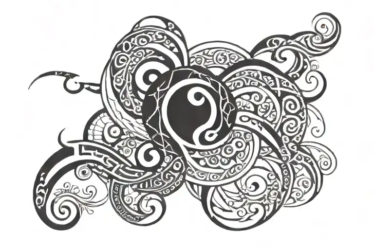 Yin & Yung Based Infinitely Symbol