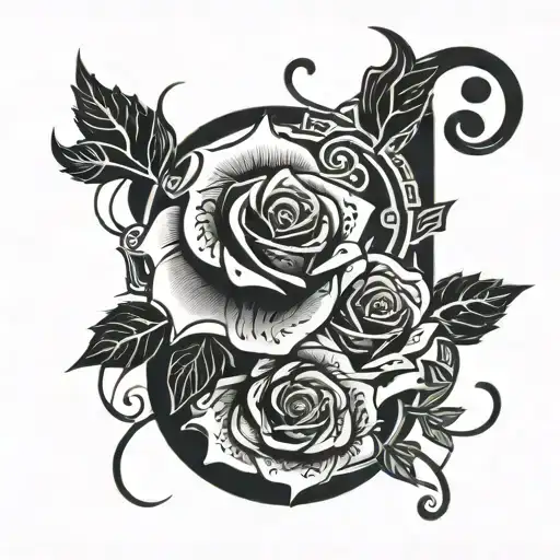 Letters With Dark Roses