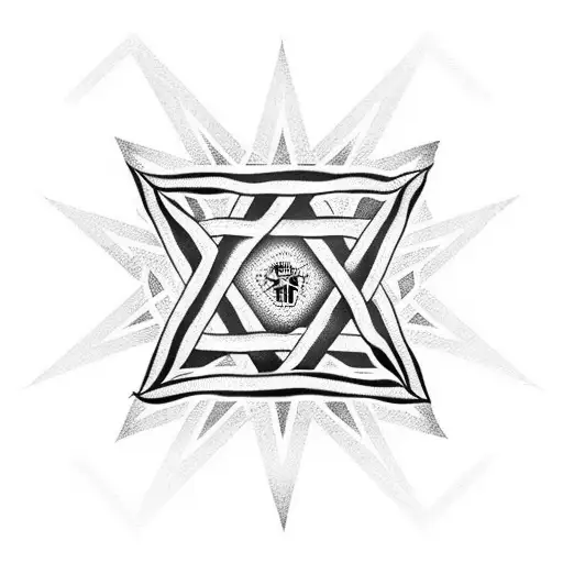 Star Of David And Cross