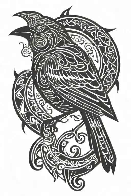 Red-wing Black Bird Perched