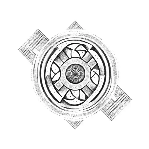 Nordic Symbol Of Lone Worrior