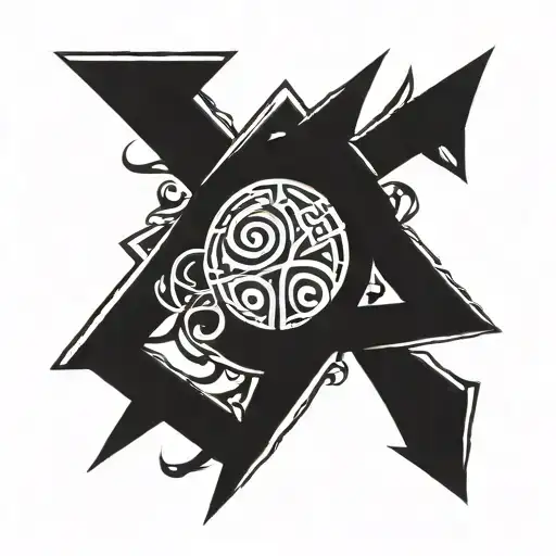 Viking Symbol Tattoo Design