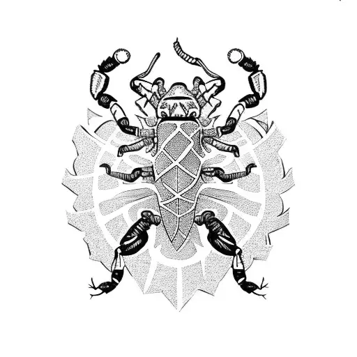 Scorpion Fighting A Lion