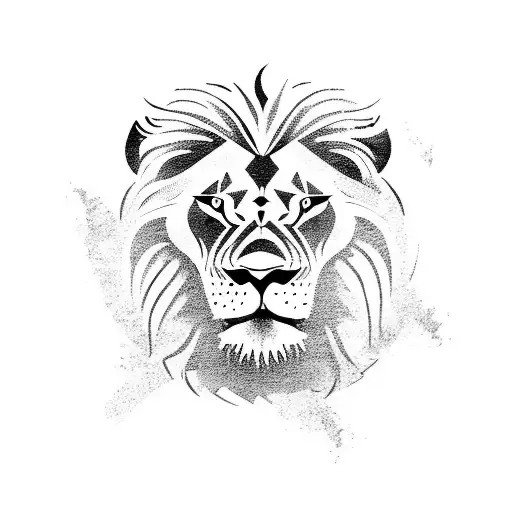 Lion Running From Scorpion