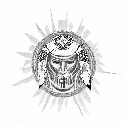 Native American Cross