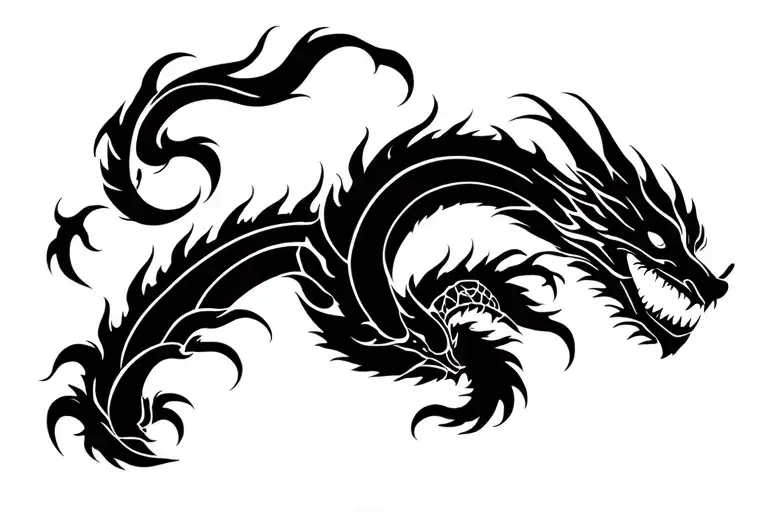 Nezha's Battle Against The Dragon King