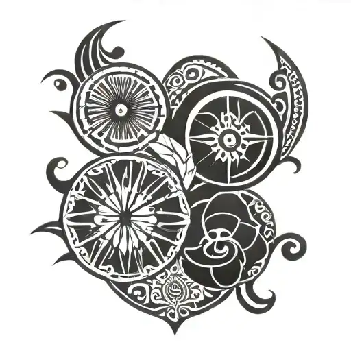 Daughter Mom Tattoo Design