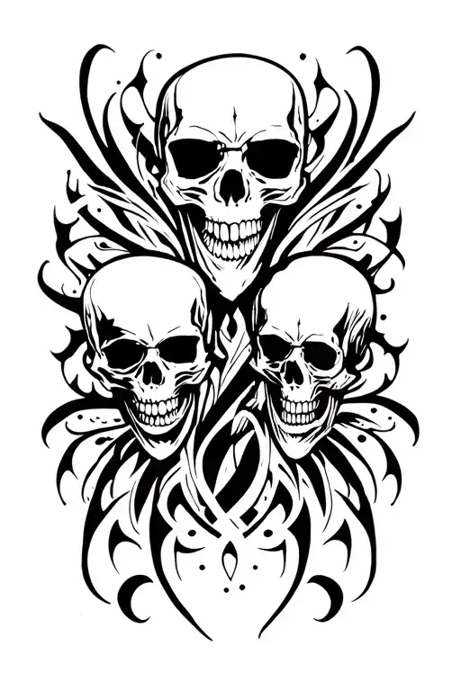 Times New Roman With Skulls