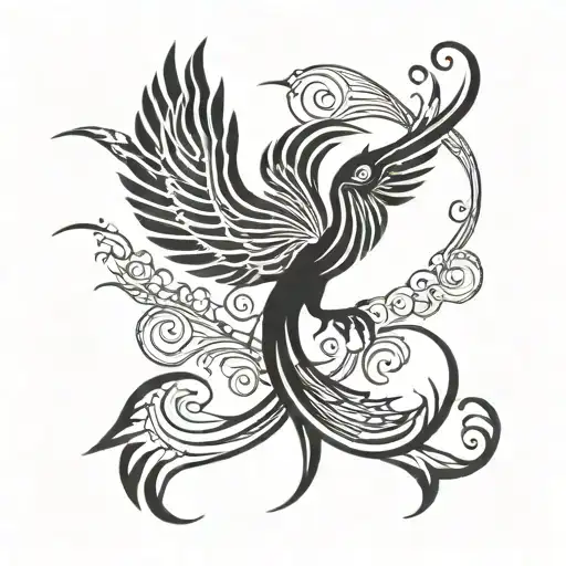 Minimalistic Phoenix