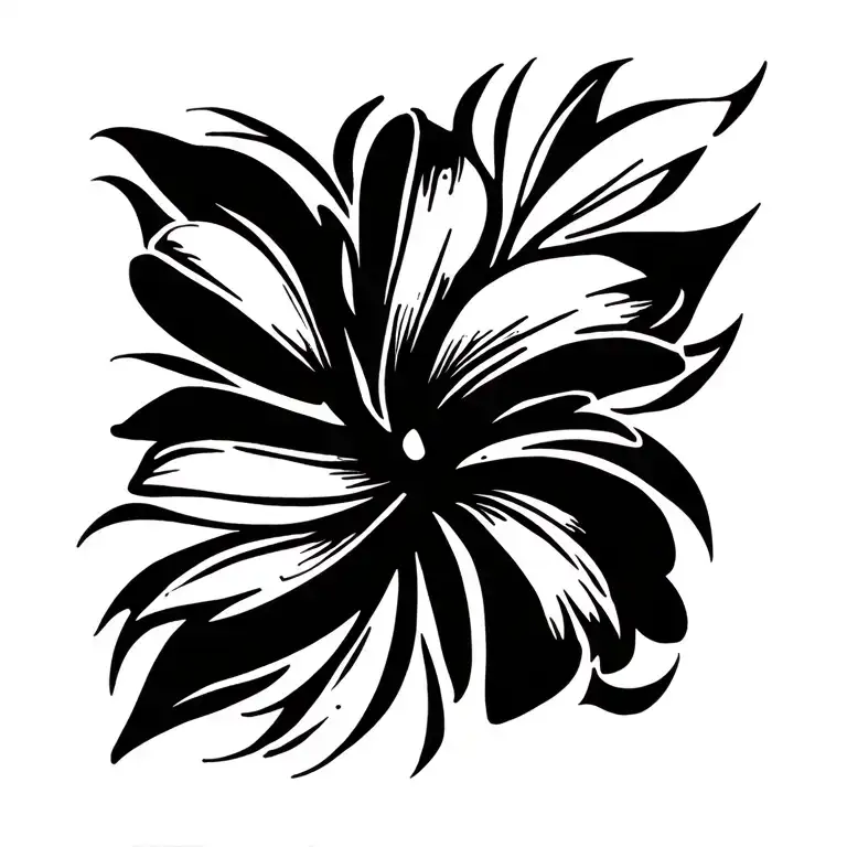 Plumeria Polynesian Tribal