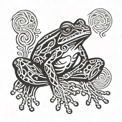 Cook Frog Meditating