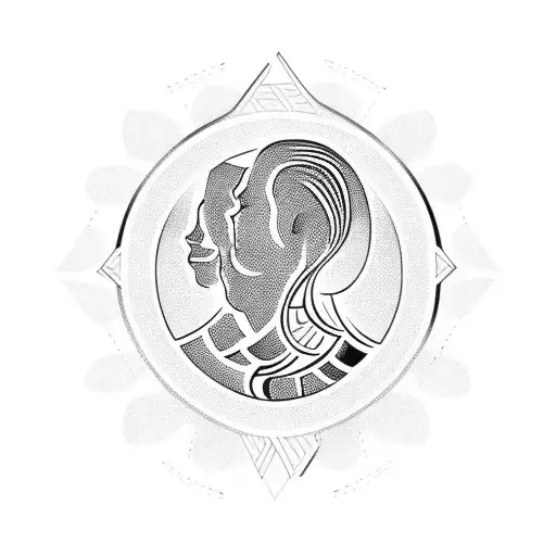 Tattoo For Father With A Daughter