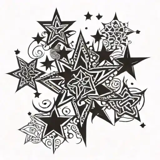 Star Tree Family Of 4