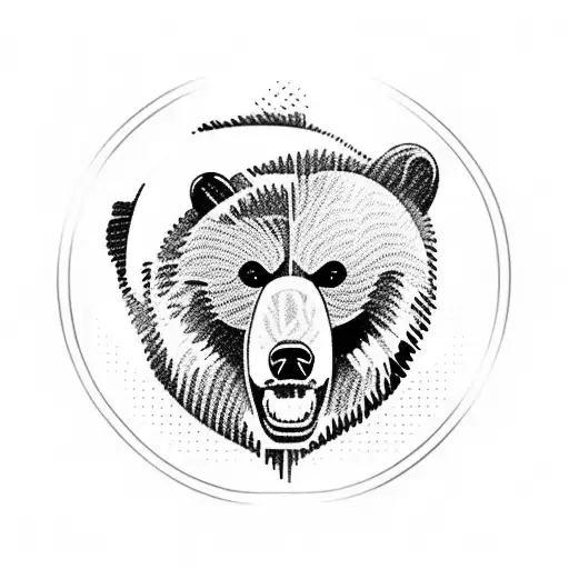 Grizzly Bear With Salmon