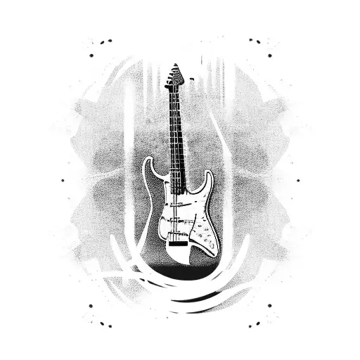 Simple Stratocaster Guitar