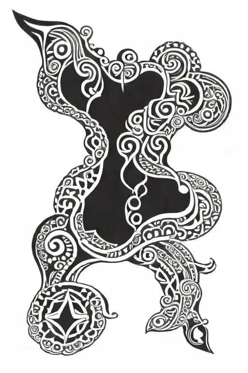 African Tribal Tattoo For Men