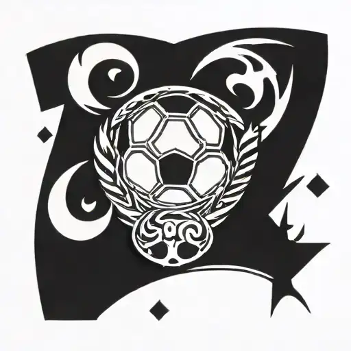 God Symbol & Football