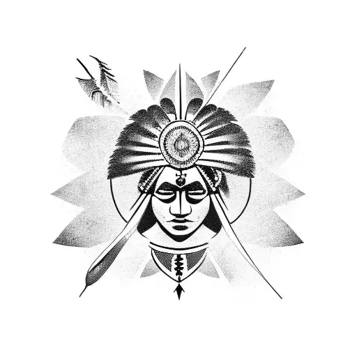 Maidu Indian Symbol