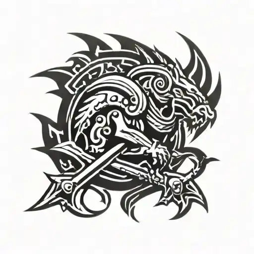 Carcharodons Astra Warhammer 40K Blood Ravens Logo