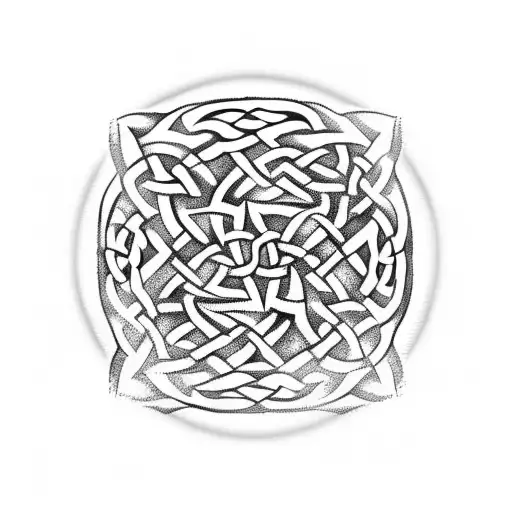 Trible Celtic Ornament Sleeve
