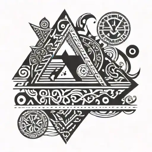 Pyramide With A Crown Above