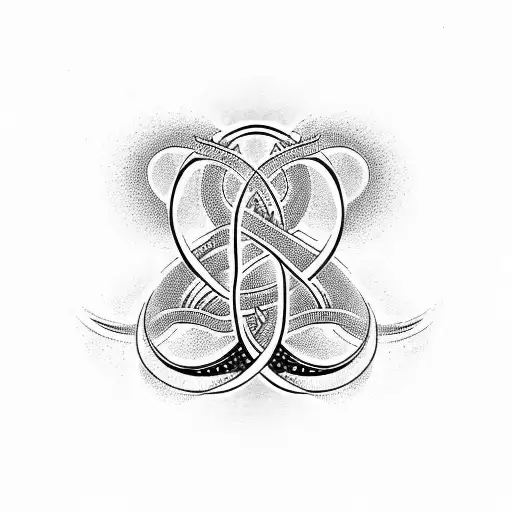 Infinity Symbol With Virgo Scorpio Aquarius And Cancer Signs