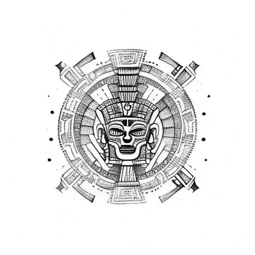 Mayan Aztec Design