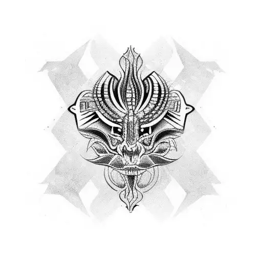 Camaleon Tribal De Color Verde