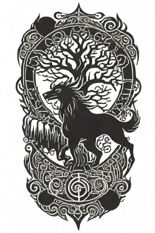 Odin On The World Tree