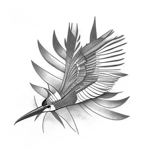 Papua New Guinea Bird Of Paradise With Words Rome&elise