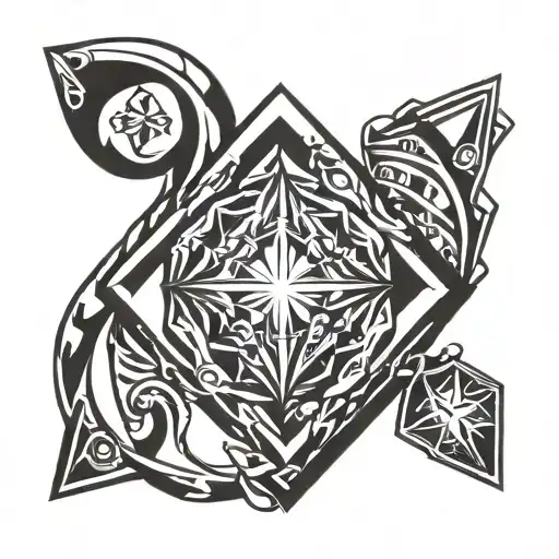 Diamond Birthstone Creating A Unique Tattoo Design With The August Fire