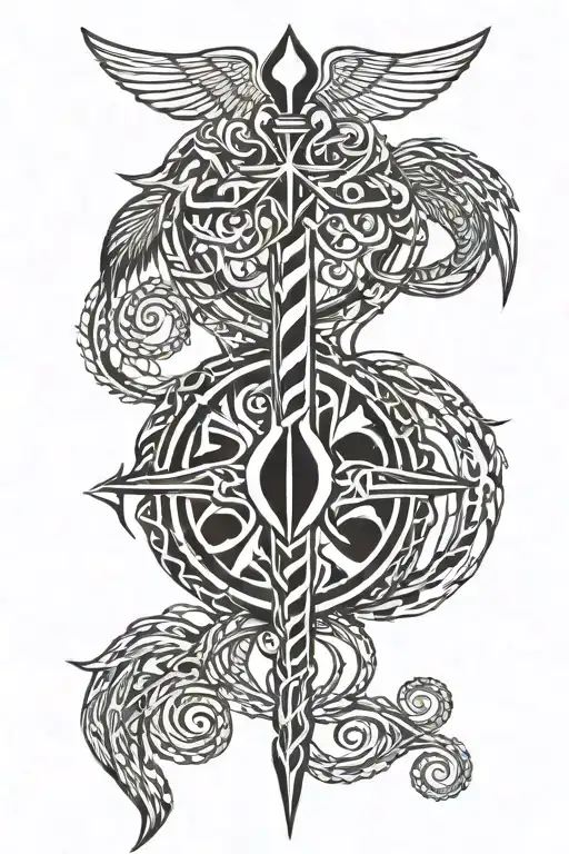 Caduceus And Choas Symbol Incorporated