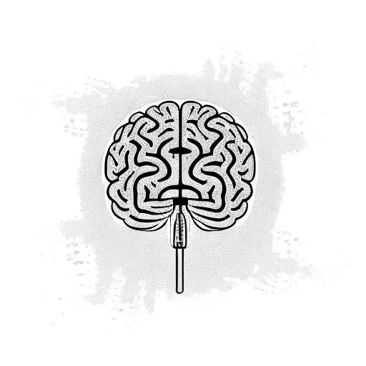 Brain With Ceeder Tree