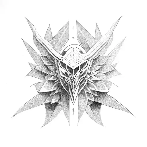 Almost Symmetric Black Wing