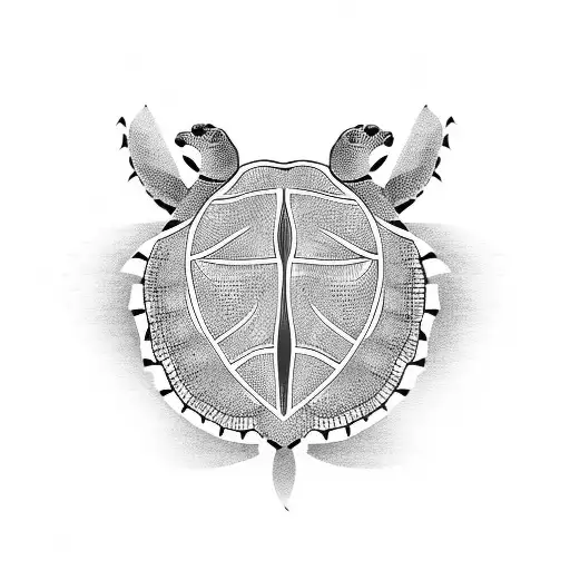 Turtle Tribal Tatto