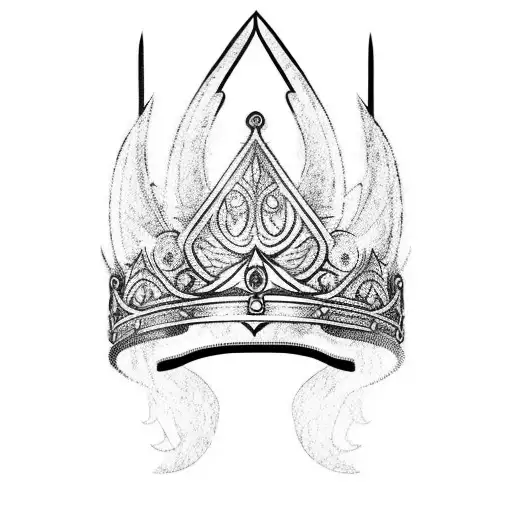 Wings Sword Crown