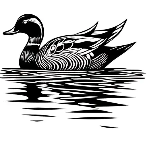 Duck On The Water